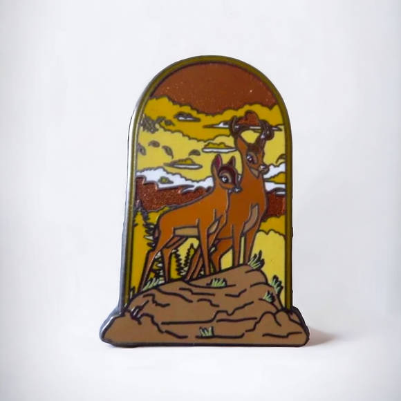 Disney's Bambi convertible backpack with exclusive pin - Picture 6 of 15